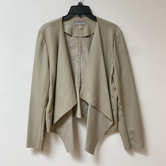 Faux Leather Jacket - Picture 1 of 4